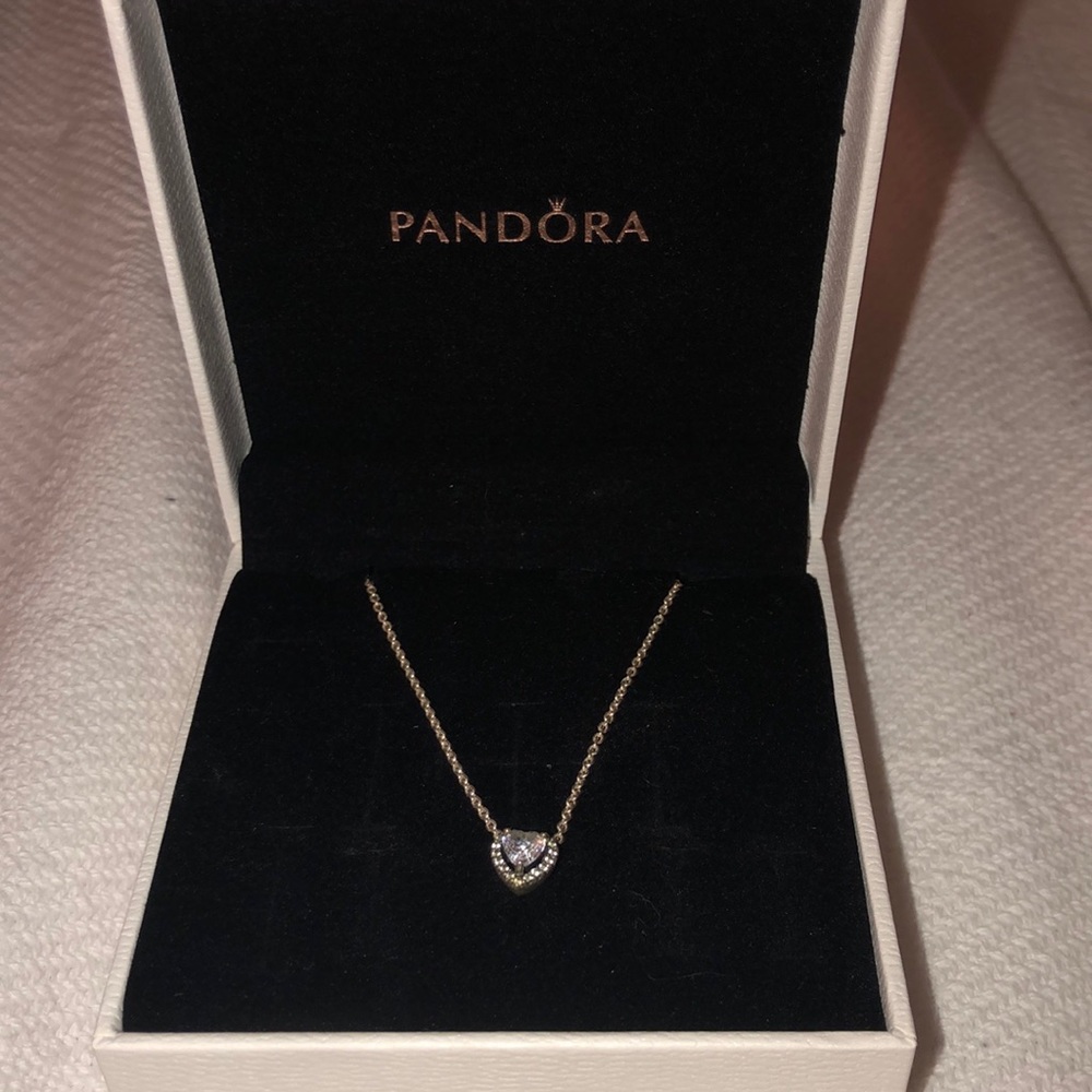 Pandora heart necklace